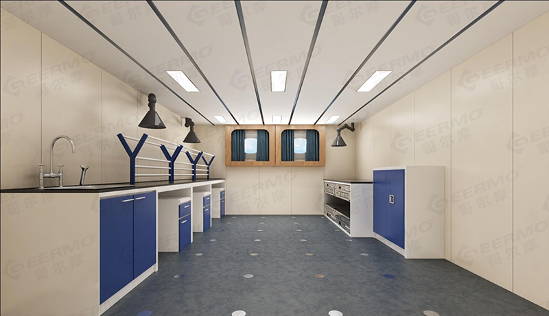 實驗室裝飾、工程